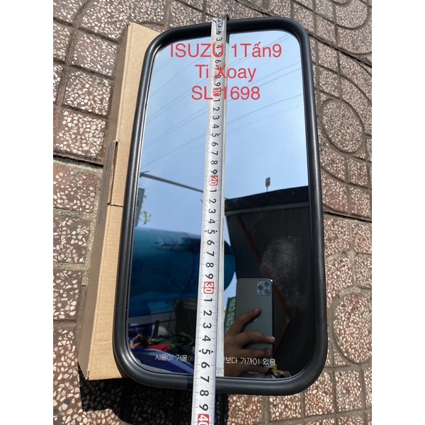 Gương chiếu hậu xe ô tô tải ISUZU QKR , HINO từ 1,9 tấn đến 5 tấn Ti xoay SL-1698