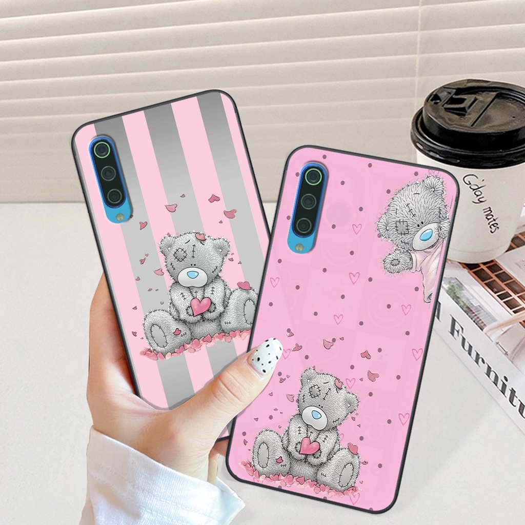 Ốp Xiaomi Mi 9 SE in hình gấu cute dễ thương siêu xinh đáng yêu