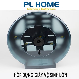Hộp đựng giấy vệ sinh cuộn lớn 2 màu xanh hoặc trắng