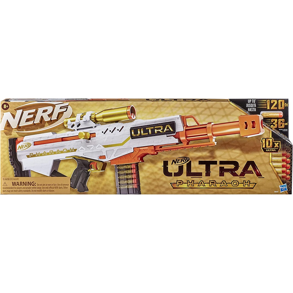 Đồ chơi Ultra Pharaoh Blaster, 10-Dart Clip, Includes 10 Ultra Darts