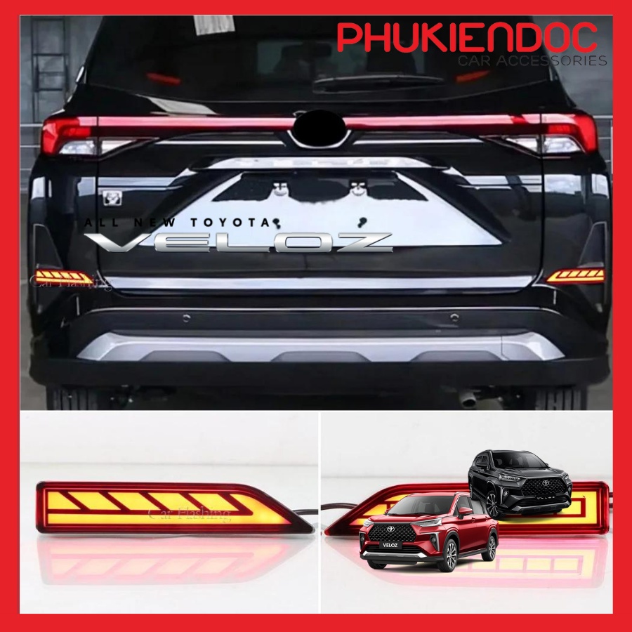 Led bumber cản sau Toyota Veloz 2020 - 2023 nhập khẩu