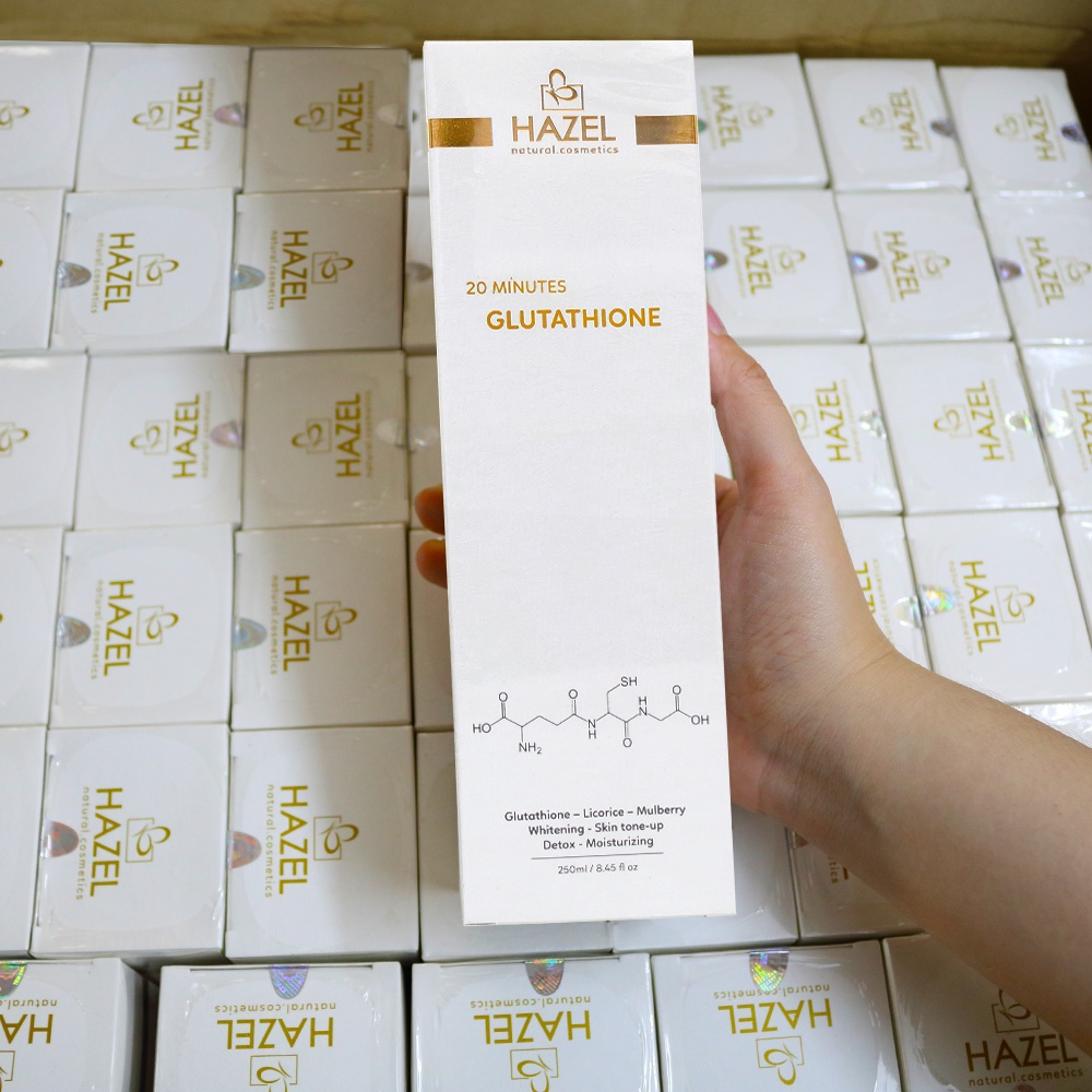 Từ 01/09 - 04/09 KEM DƯỠNG TRẮNG DA Ủ BODY 20 MINUTES GLUTATHIONE HAZEL