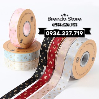 [ 5 MÉT ] Ruy băng lụa L-V siêu sang - Brendo Store