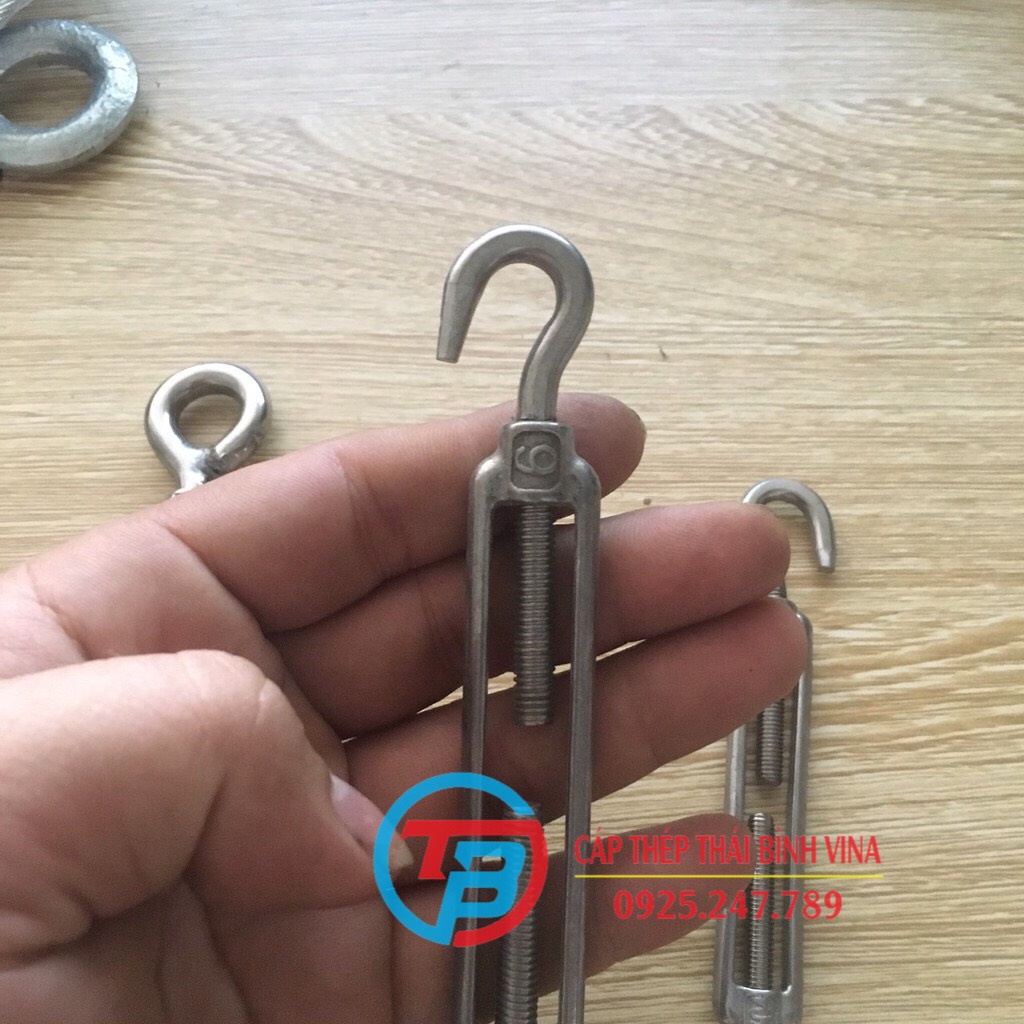 TĂNG ĐƠ CÁP INOX 304 M5, M6, M8, M10