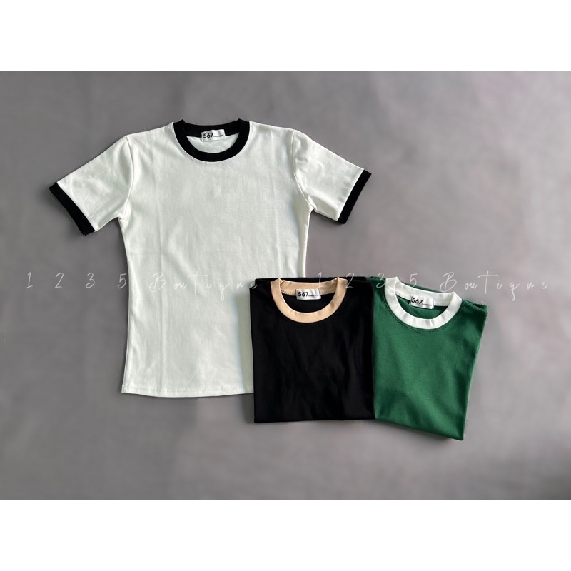 Áo Thun Nữ Phối Viền Cực Xinhh