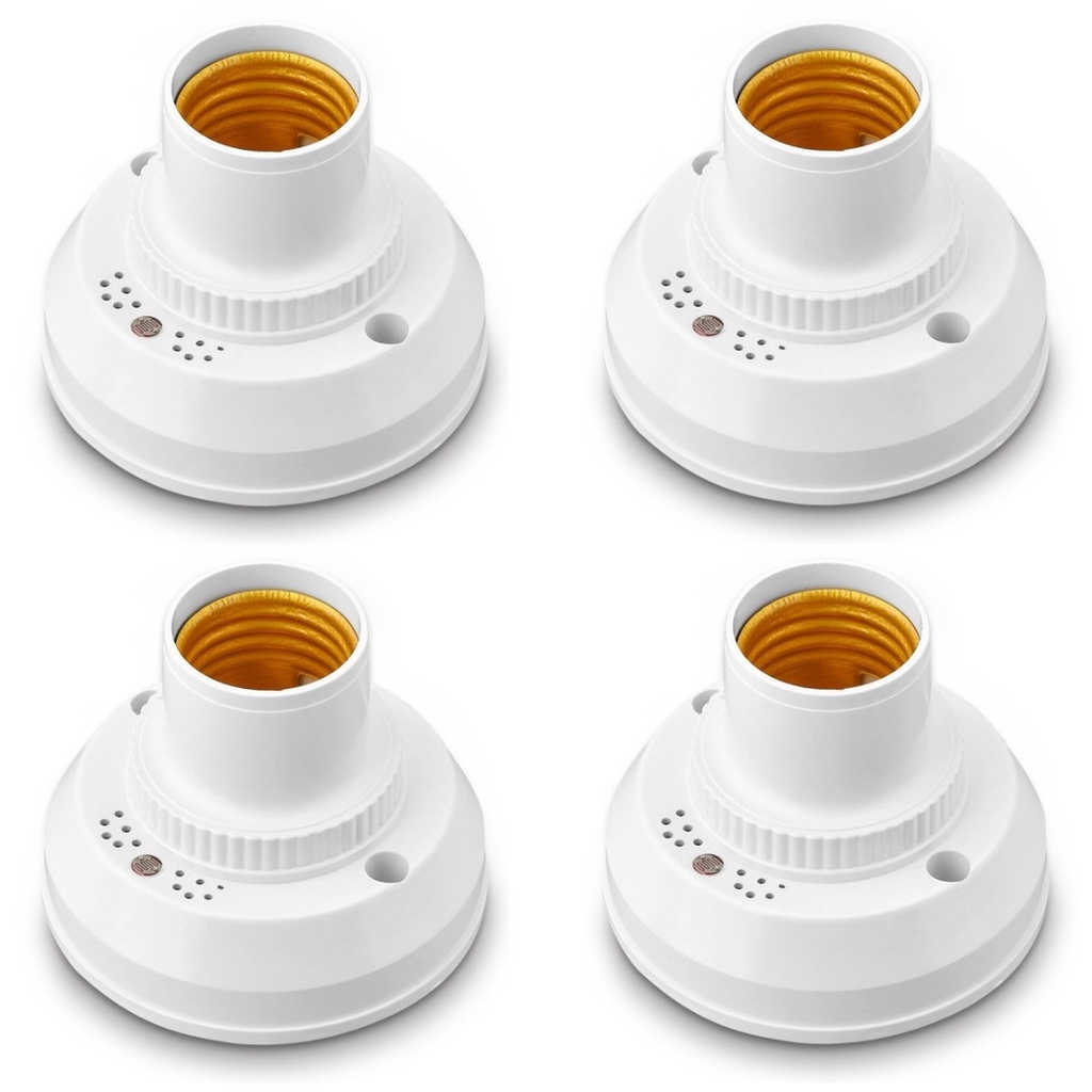 Combo 4 đui đèn cảm ứng âm thanh ánh sáng E27