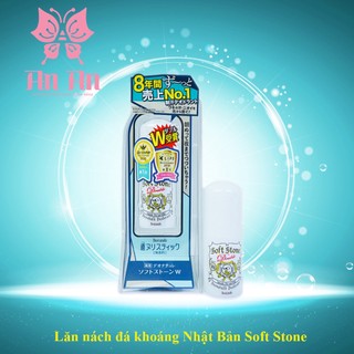 Lăn nách đá khoáng Soft Stone Nhật Bản