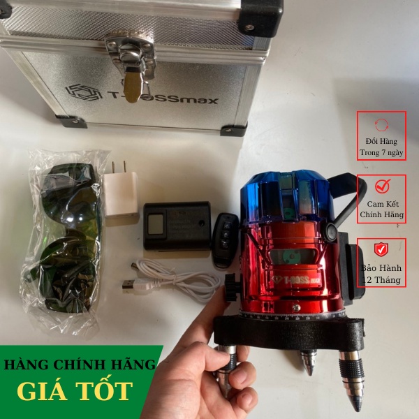Máy bắn laze, bắn cốt 360 độ cân bằng TBOSSMAX molden: T 666