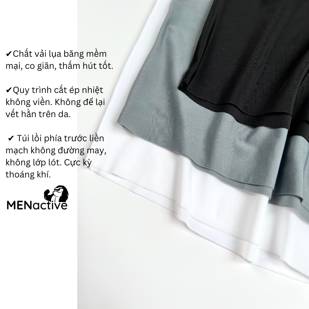 Quần lót nam, Quần sịp đùi nam boxer lụa băng kháng khuẩn, mềm mại, thoáng mát BBL01