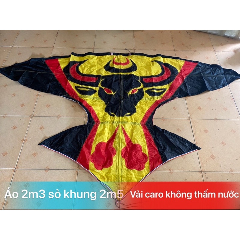 Áo diều Trâu bẹn 3D - 2m5 khung