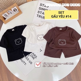 Set 3 Bộ cộc gấu