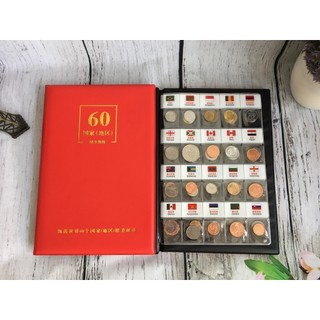Bộ Xu 60 Quốc Gia - Tặng kèm album
