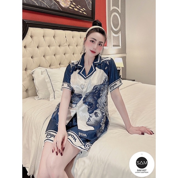 Bộ đồ đùi ngủ pijama mẫu cute phô mai que