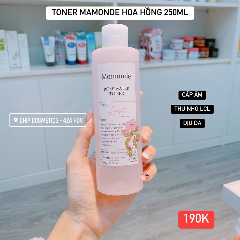 Nước hoa hồng Mamonde Rose