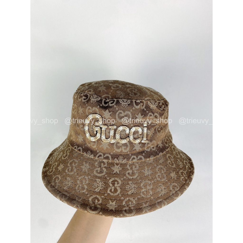 Mũ tai bèo thể thao vành tròn thời trang ulzzang dày dặn Dập 3D thêu Guc - trieuvy_fashion
