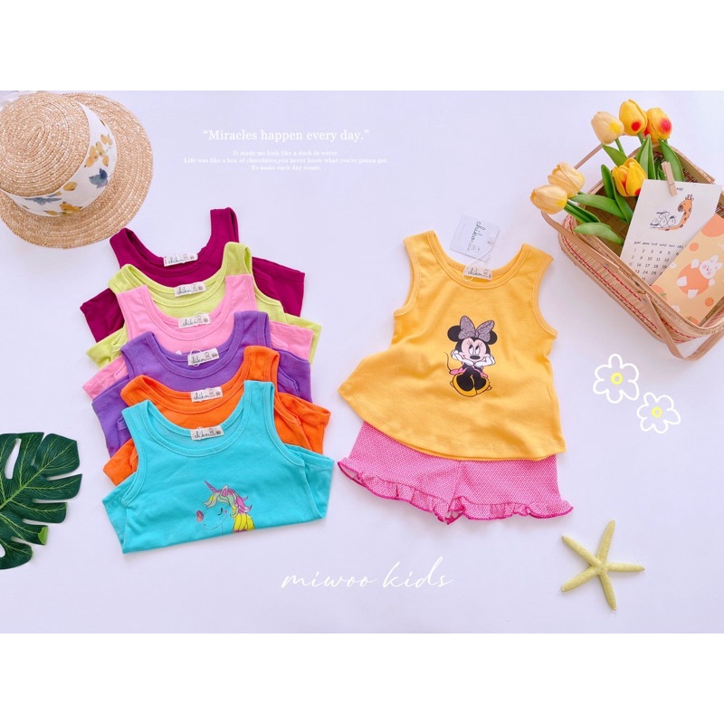 Lẻ sz SALE (7-17kg) Cộc tay bé gái