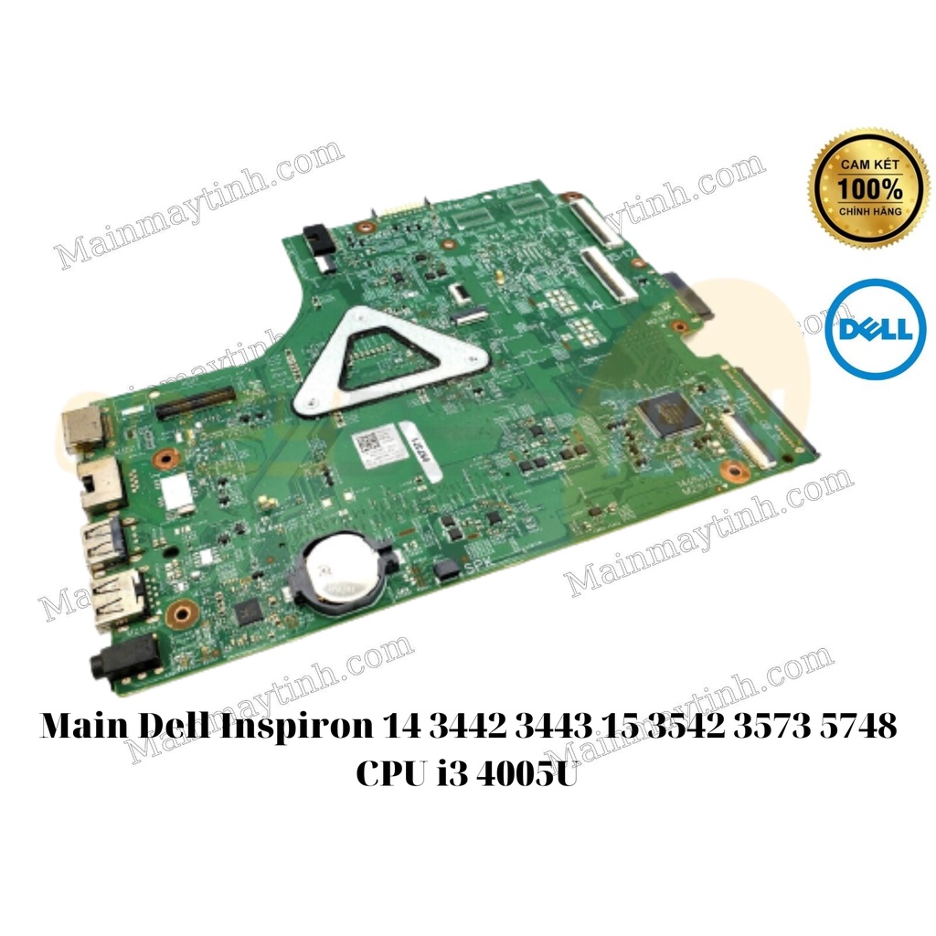 Main Dell Inspiron 14 3442 3443 15 3542 3573 5748 CPU i3 4005U