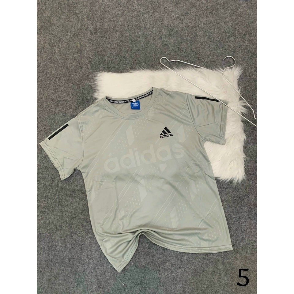 Áo Thể Thao Nam - Áo Thun Nam Cộc Tay Thể Thao Adidas Cổ Tròn Mùa Hè