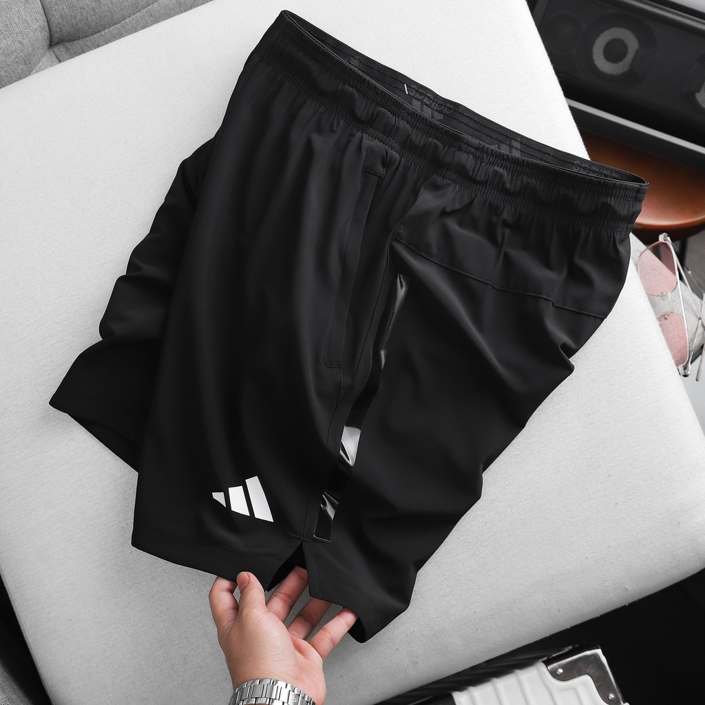 Quần thể thao Nam TVN chất dù form ngắn vừa phải co giãn nhẹ đậm chất thời trang