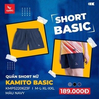 Quần shorts nữ Kamito Basic