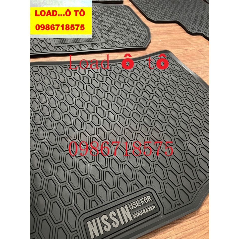 Thảm Lót Sàn Cao Su Xe Huyndai Stargazer 2023 3 Hàng Ghế Cao Su Đúc Nguyên Khối