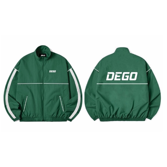 Áo khoác dù Line Track Jacket DEGO 2 lớp cao cấp , Áo khoác local brand 001