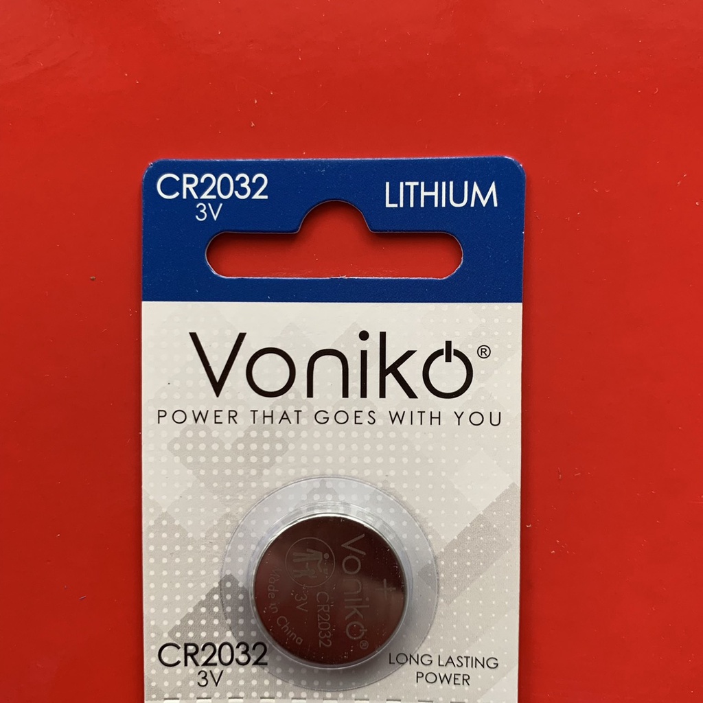 Pin  Cmos  3V  Lithium  CR2032 VONIKO  Thay  chìa  khoá  Ô  tô  xe máy