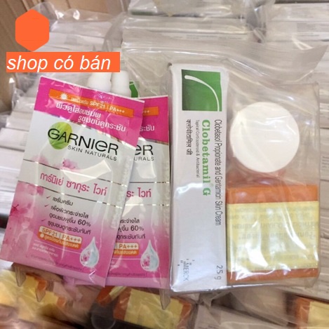 Bộ Sản Phẩm Giảm Nám Tàn Nhang Thái Lan Clobetamil G Garnier - SẢN PHẨM TREND