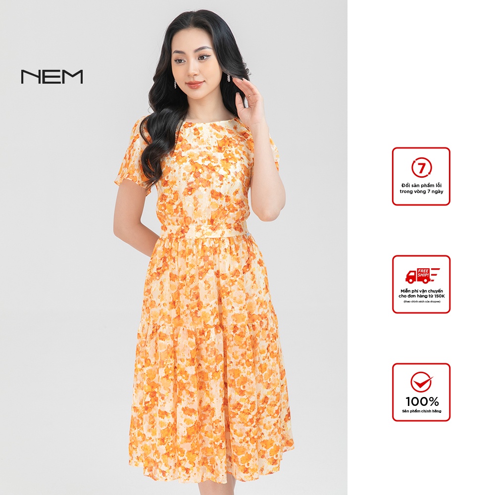 Đầm nữ thiết kế cao cấp NEM Fashion 40172 giá tốt