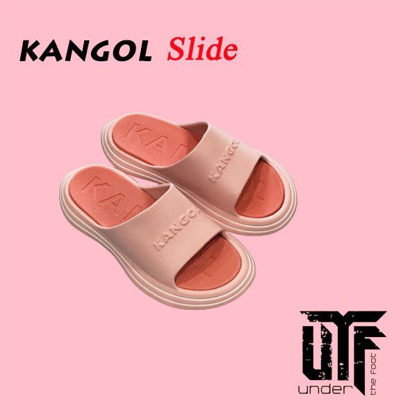 Dép Kangol bánh mì hồng chính hãng 6225162141