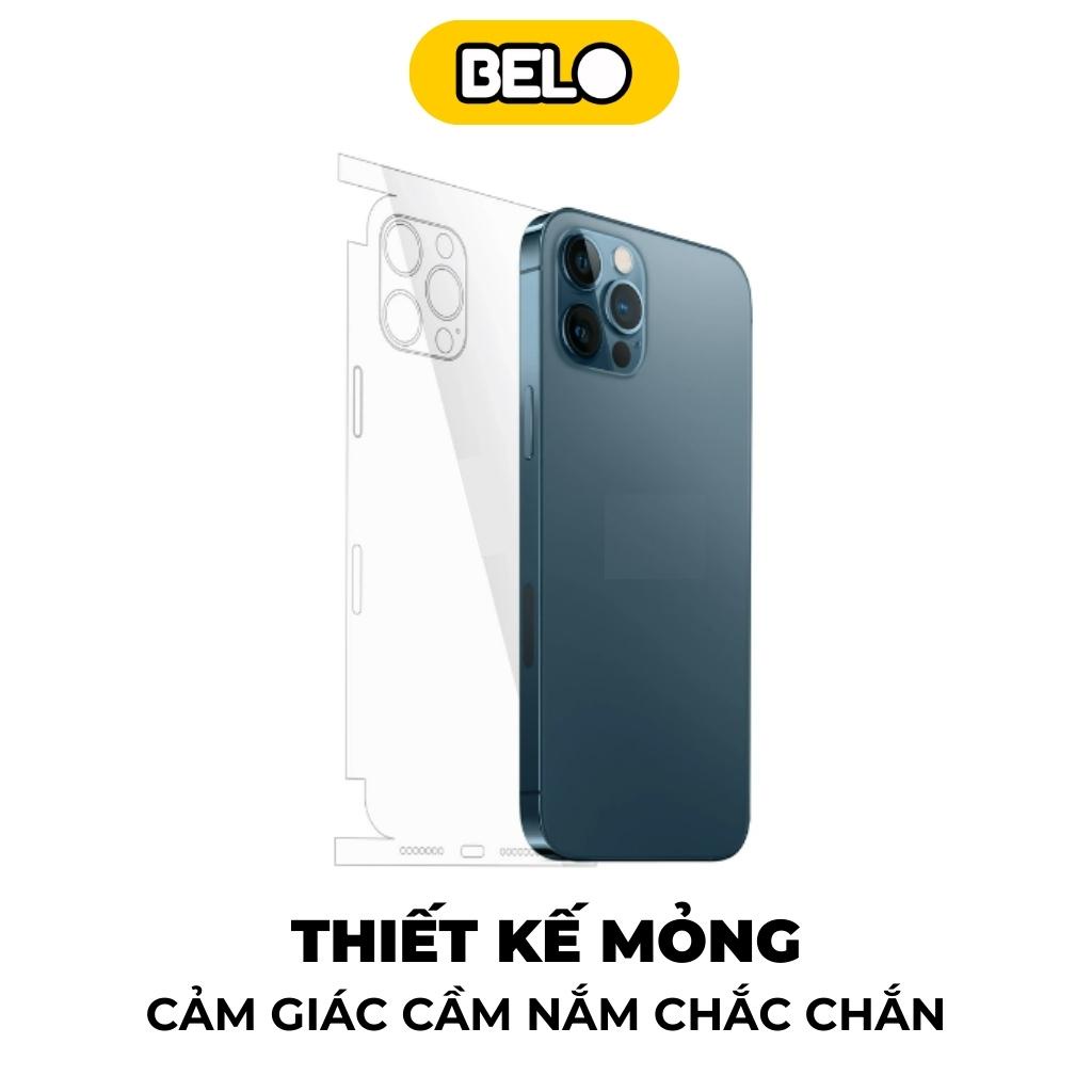 Miếng dán ppf, dán mặt sau iphone, bảo vệ mặt sau cho ip 6/6s//7/7plus/8/8plus/x/xr/xs/11/12/13/pro/max/plus/promax,belo