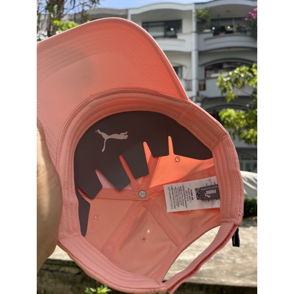Nón kết  Puma metal cat cap apricot blush màu hồng chính hảng