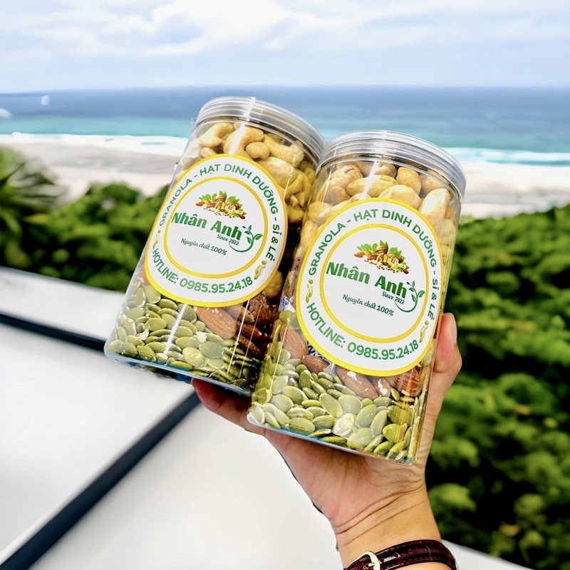 Mix hạt dinh dưỡng cao cấp phục vụ chế độ ăn healthy