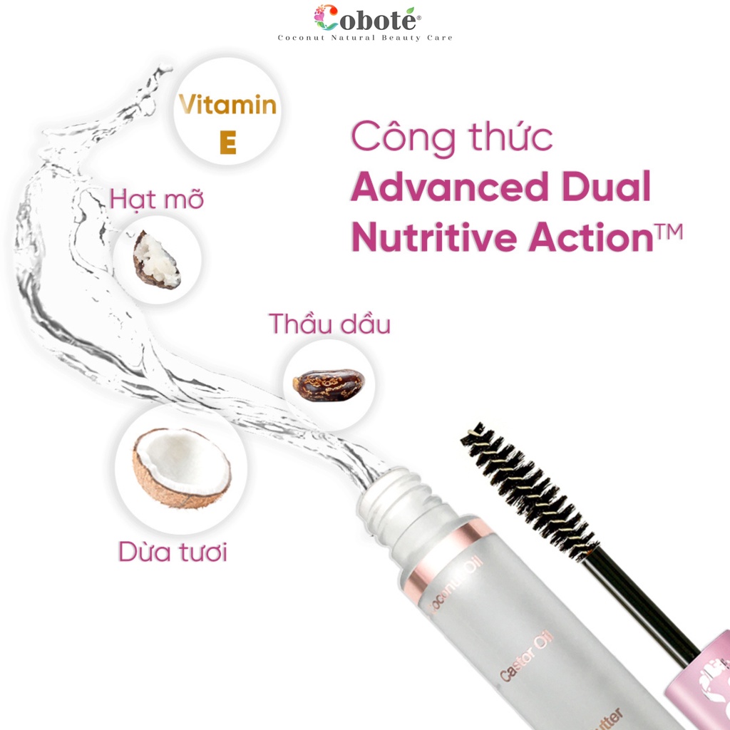 Serum Dưỡng Dài Mi & Mày Coboté - Mi Dài Trông Thấy Chỉ Sau 2 Tuần - Coco Miracle Eyelas