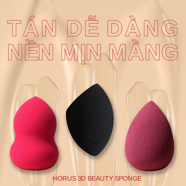 Mút Tán Trang Điểm 3D Beauty Sponge