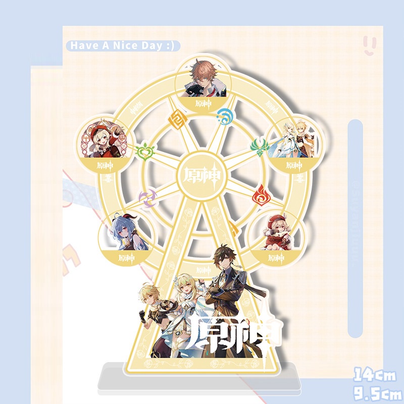 Genshin Impact | Bánh xe đu quay Standee