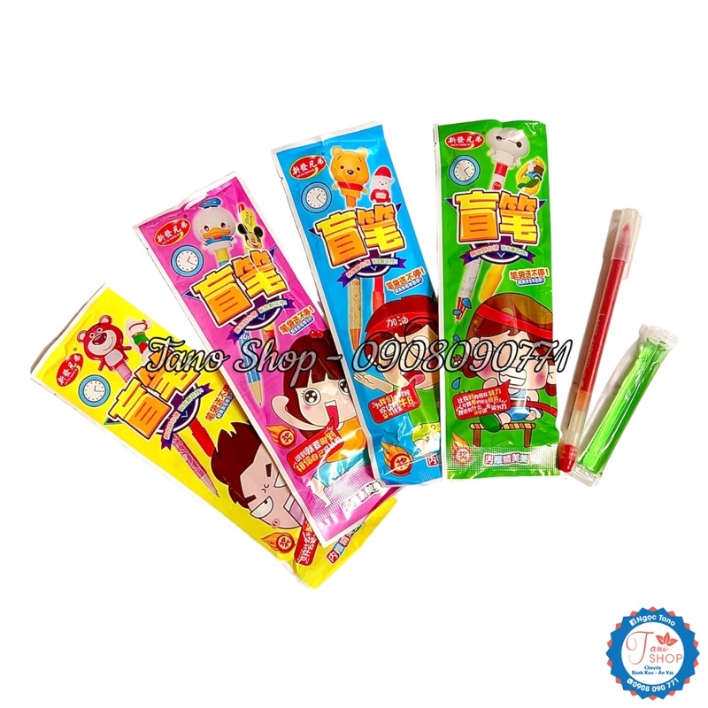 Kẹo thạch có thưởng bút ngẫu nhiên bất ngờ Lucky Pen