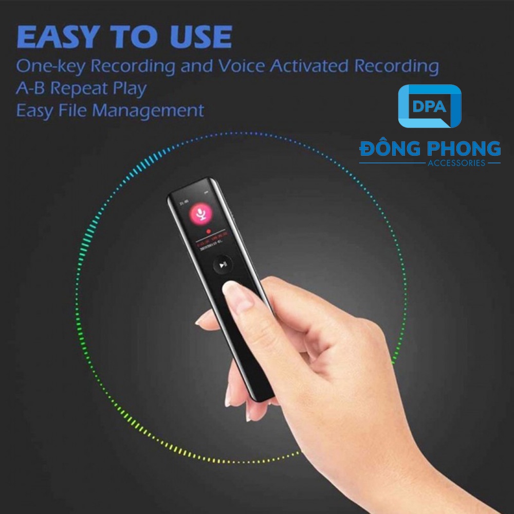 Máy Ghi Âm Remax RP3 Voice Recorder Chính Hãng