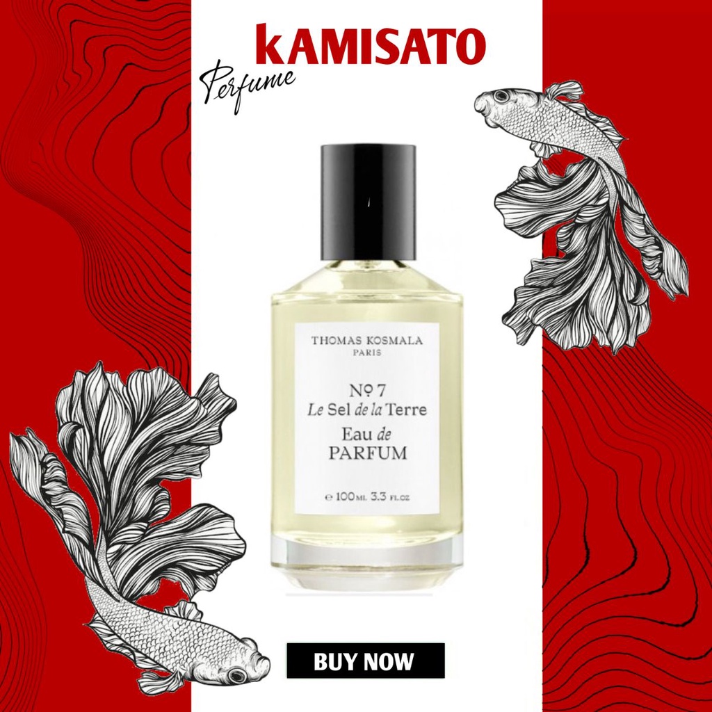 Nước Hoa Niche Thomas Kosmala No7 Le Sel De La Terre Edp