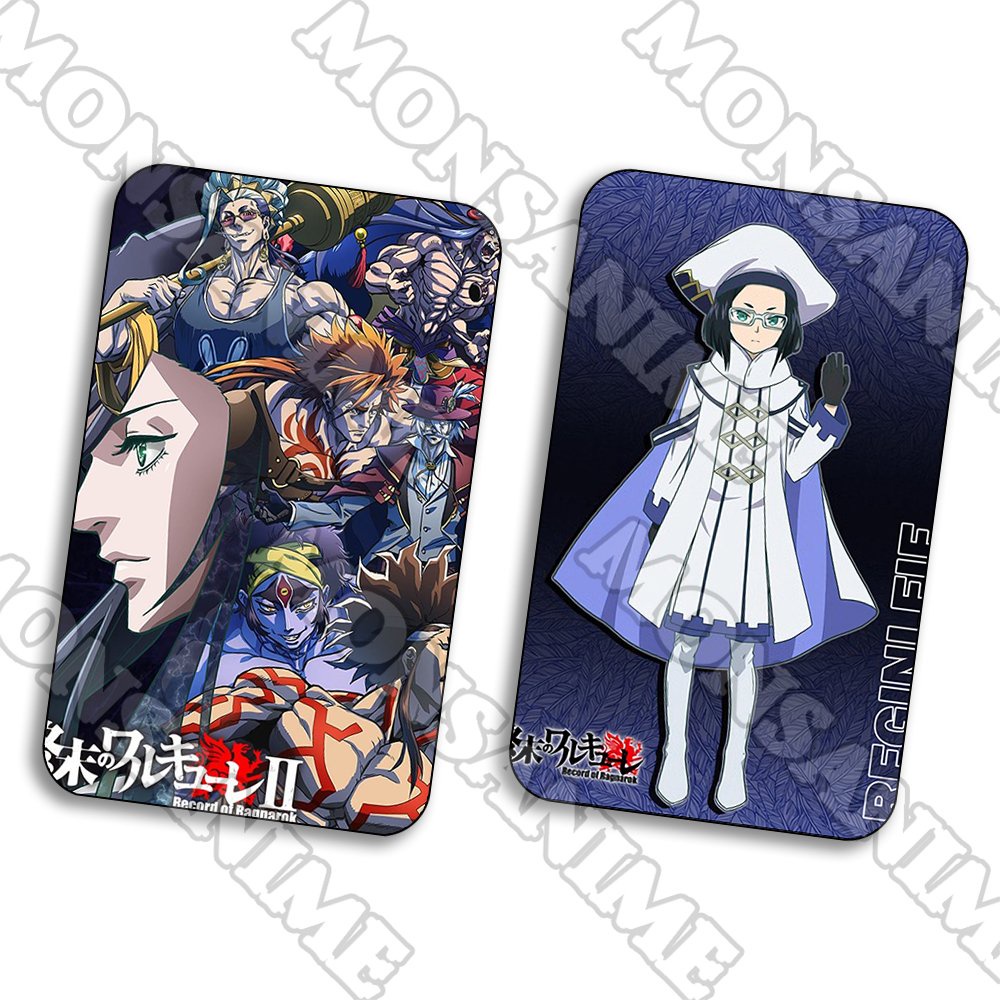 Ảnh card bo góc in hình Record of Ragnarok thẻ bo viền 5*8cm anime chibi sưu tầm 1 tấm