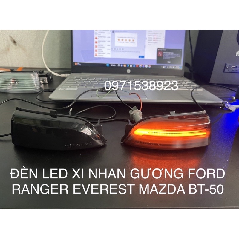 ĐÈN LED XI NHAN GƯƠNG FORD RANGER EVEREST MAZDA BT50 2014-2021