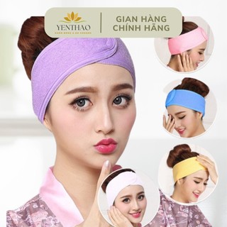 BĂNG ĐÔ SPA, KHÁCH SẠN rửa mặt, quấn đầu có dính, chắc chắn nhiều màu