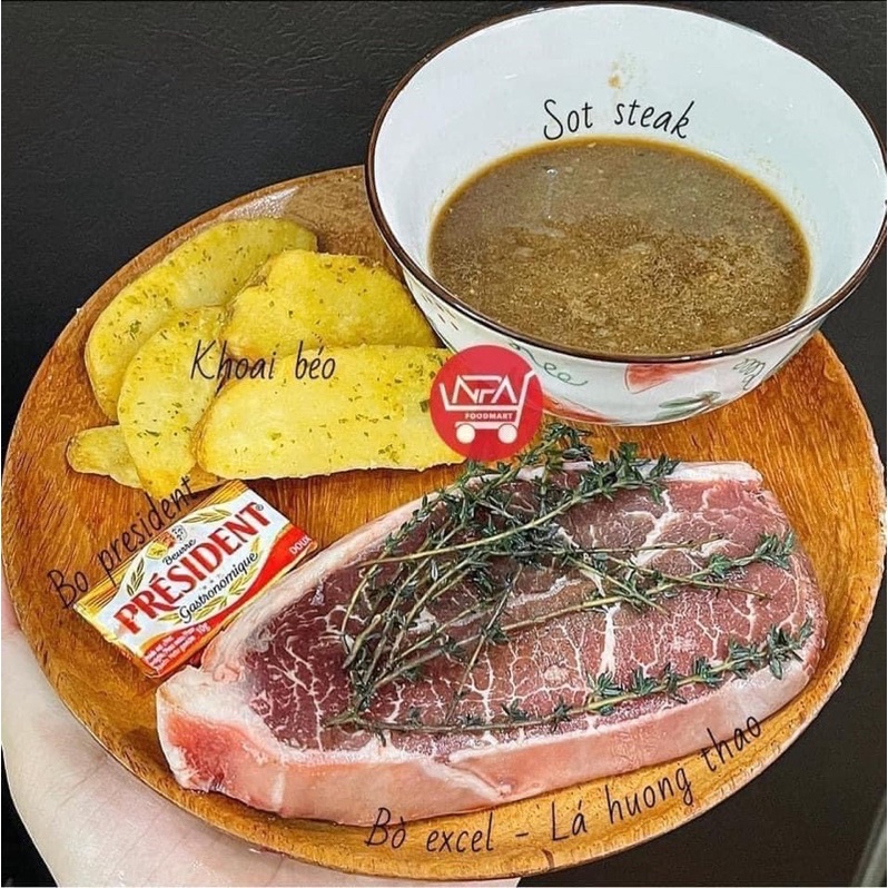 Set bò beefsteak sốt