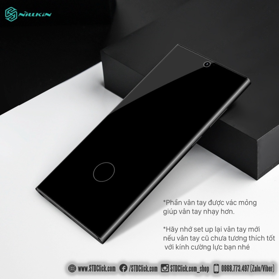 KÍNH CƯỜNG LỰC SAMSUNG GALAXY S23 ULTRA 5G - S22 ULTRA 5G NILLKIN 3D CP+MAX CHÍNH HÃNG