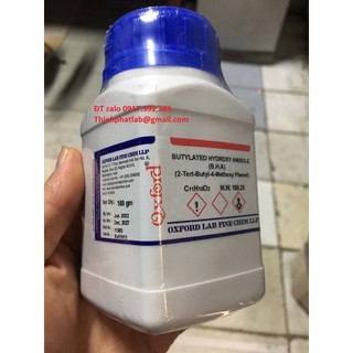 Hóa chất butylated hydroxyanisole cas 25013-16-5 bha; chai 100g; oxford - ấn độ