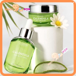 Bộ serum, kem dưỡng Lagumi cho da dầu, mụn với thành phần B5, Calendula, Super HA giảm mụn, cấp ẩm, sáng da