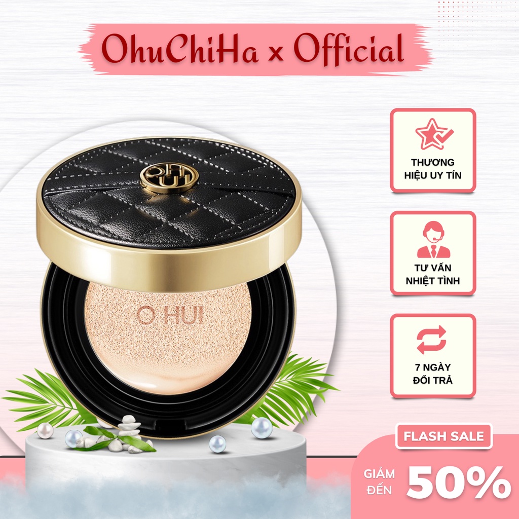 Phấn nước chống nắng tặng kèm lõi Ohui Ultimate Cover The Couture Cushion SPF 30/ PA++