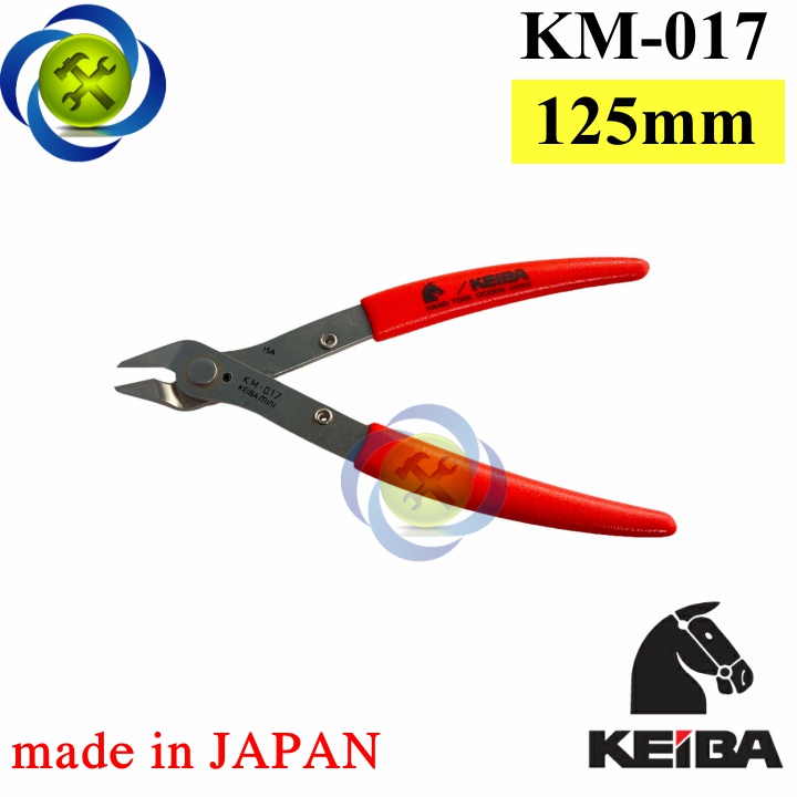 Kìm cắt chân linh kiện điện tử 125mm KEIBA KM-017 Nhật Bản