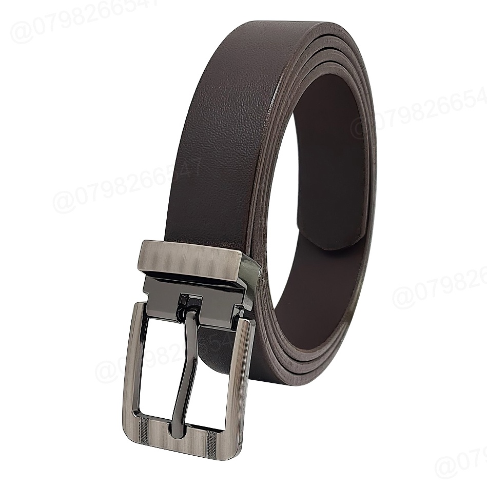 Thắt lưng học sinh nam DHM-438 | Đầu khoá kim kẹp bản nhỏ 2.3cm thời trang | Bảo hành 12 tháng