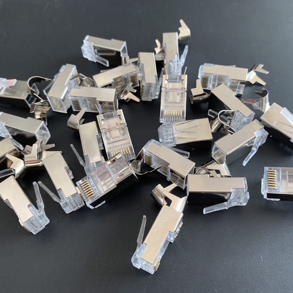 Đầu bấm mạng - hạt mạng RJ45 23AWG cho Cat7 và Cat6A Noyafa